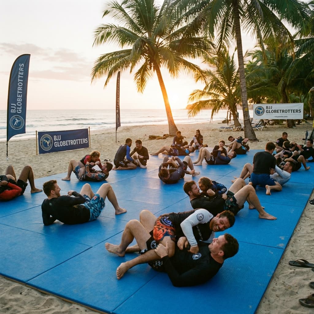 Banner for BJJ Globetrotters Maine Camp