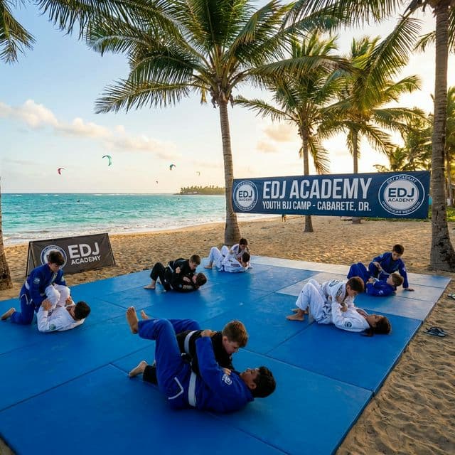 Banner for EDJ Academy Youth BJJ Camp – Cabarete