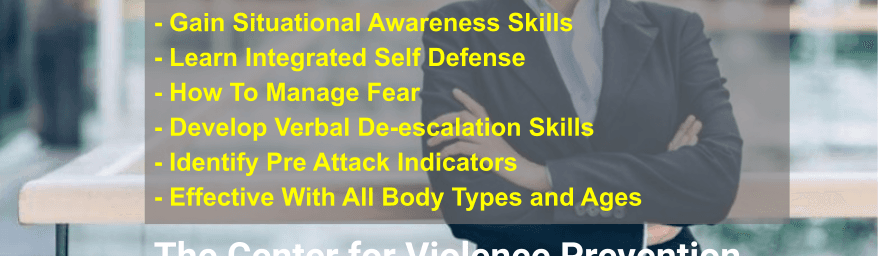 Exterior or interior of Center for Violence Prevention and Self-Defense