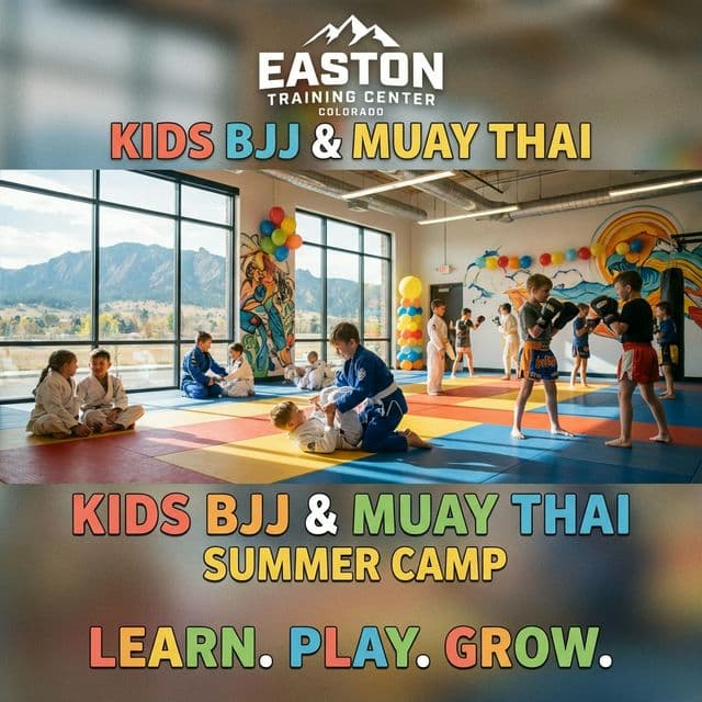 Banner for Easton Kids BJJ & Muay Thai Summer Camp