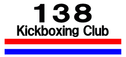 138kickboxing club logo