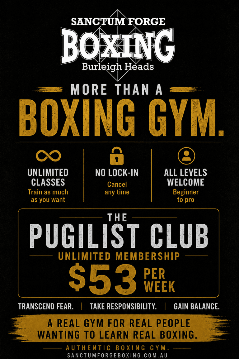 Sanctum Forge Boxing Gym logo