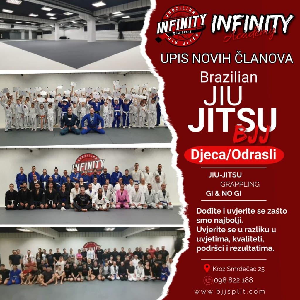 Infinity BJJ Split - Jiu Jitsu Academy logo