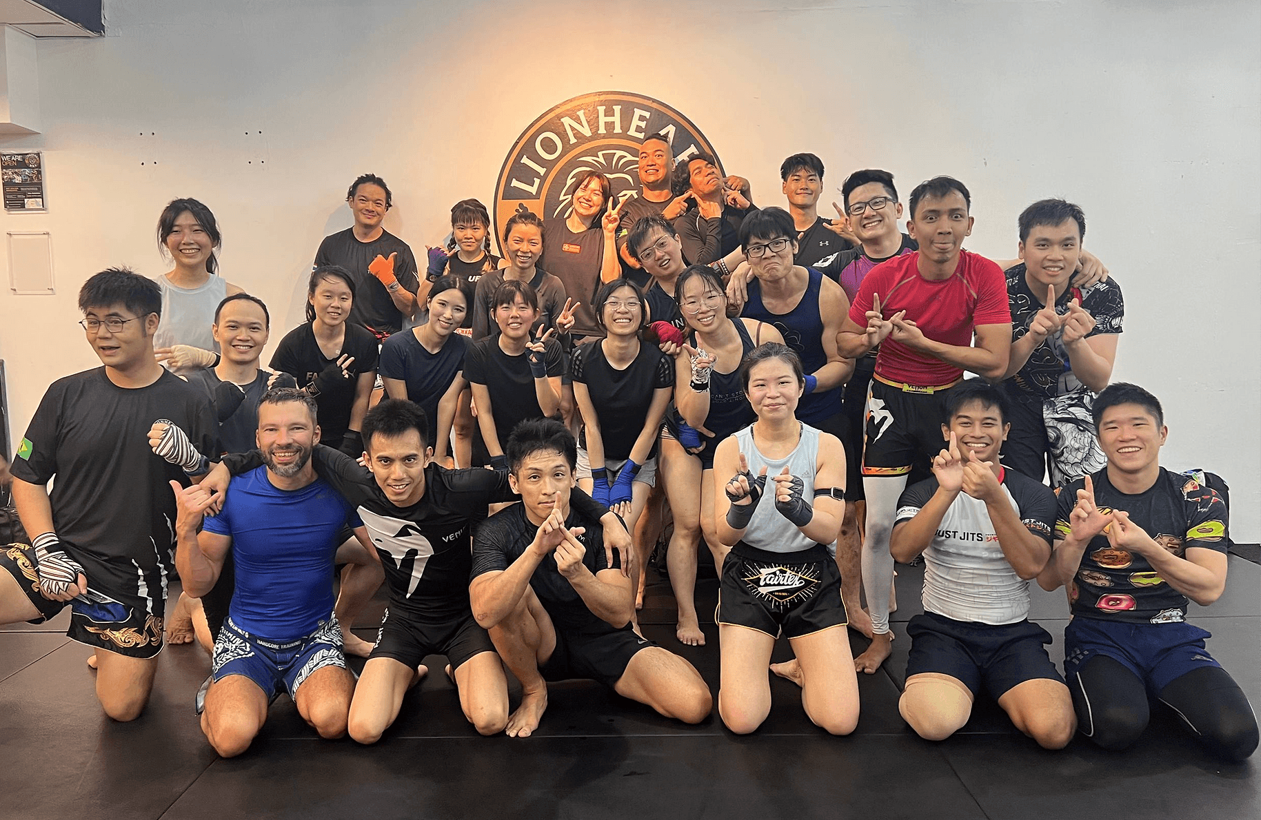 Lionheart MMA Singapore logo