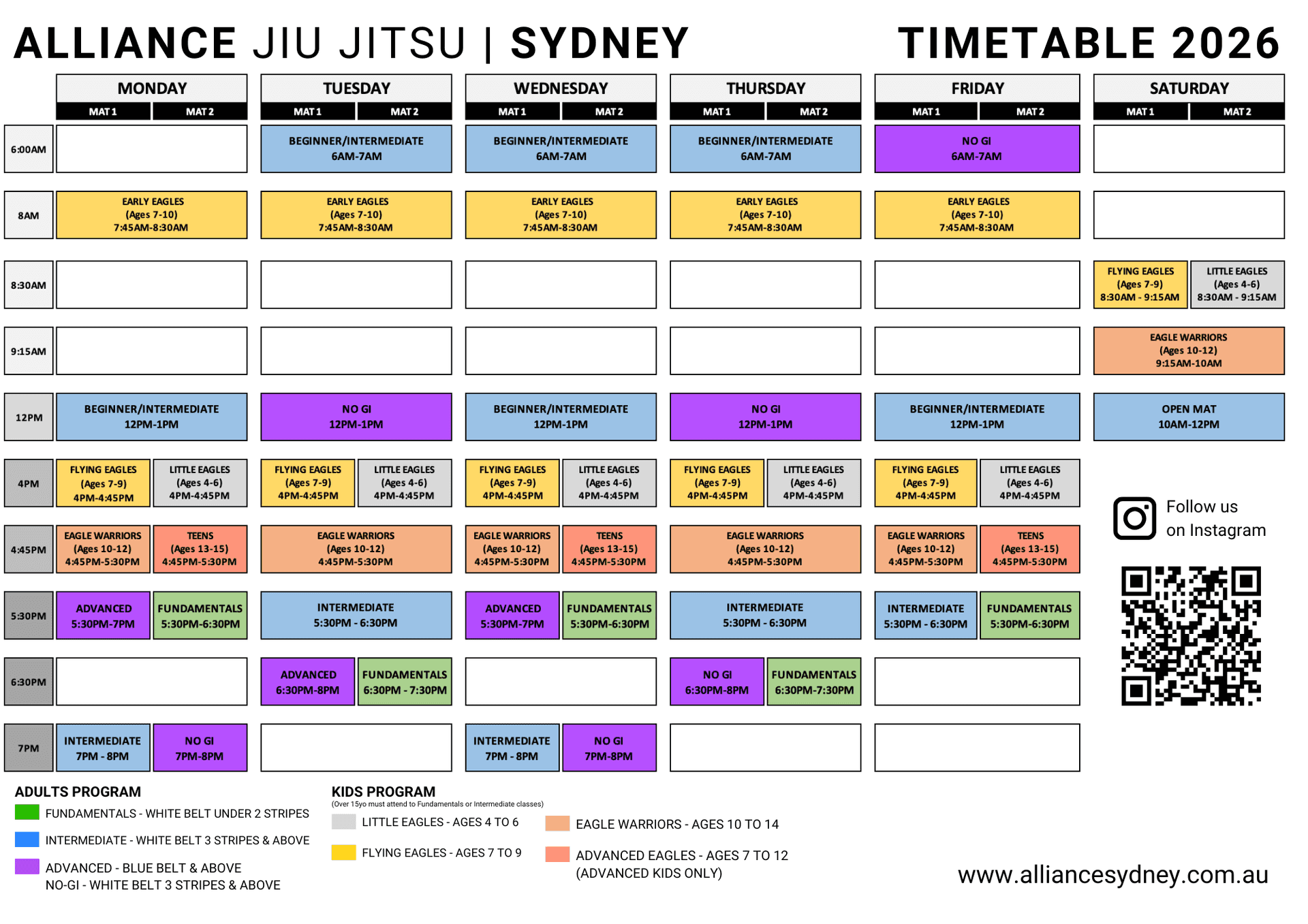 Alliance Jiu Jitsu Sydney logo