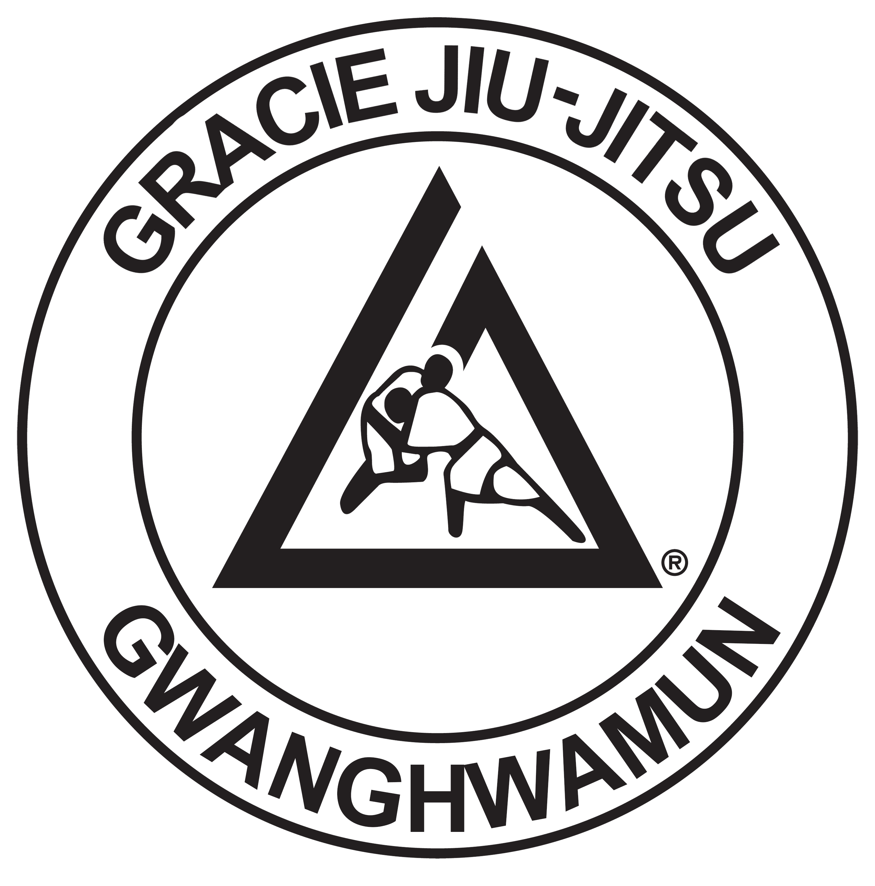 Gracie Jiu-Jitsu Gwanghwamun, Seoul logo