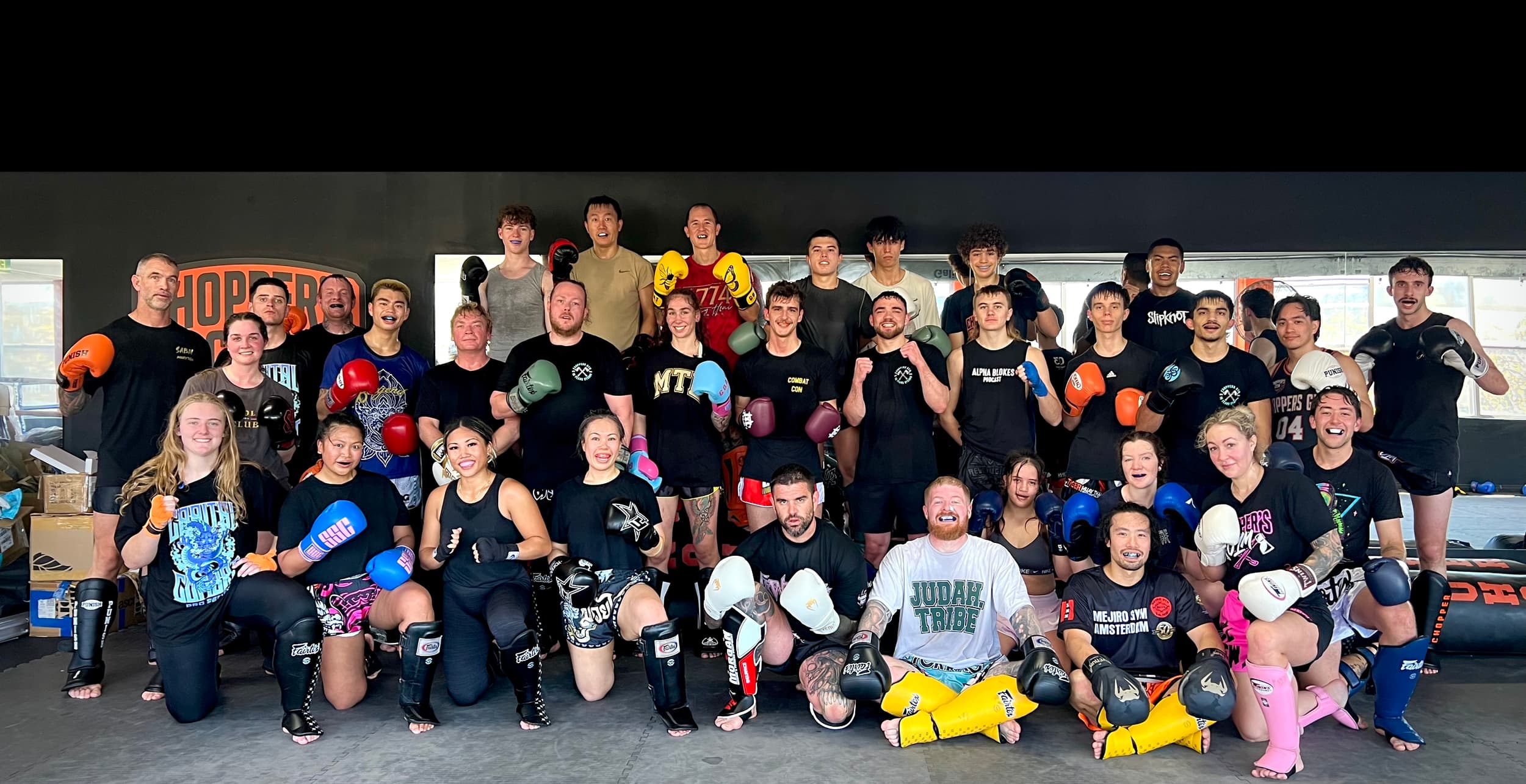 Chopper's Gym Belconnen logo