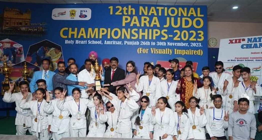 Indian Blind and Para Judo Association logo