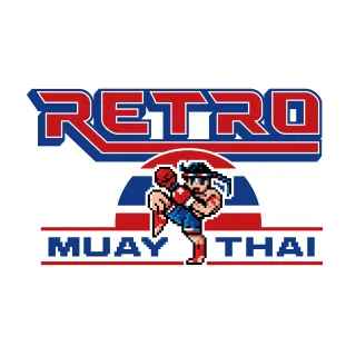 Retro Muay Thai logo