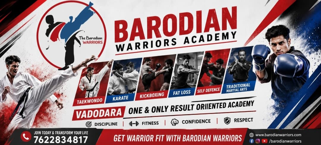 The Barodian warriors logo