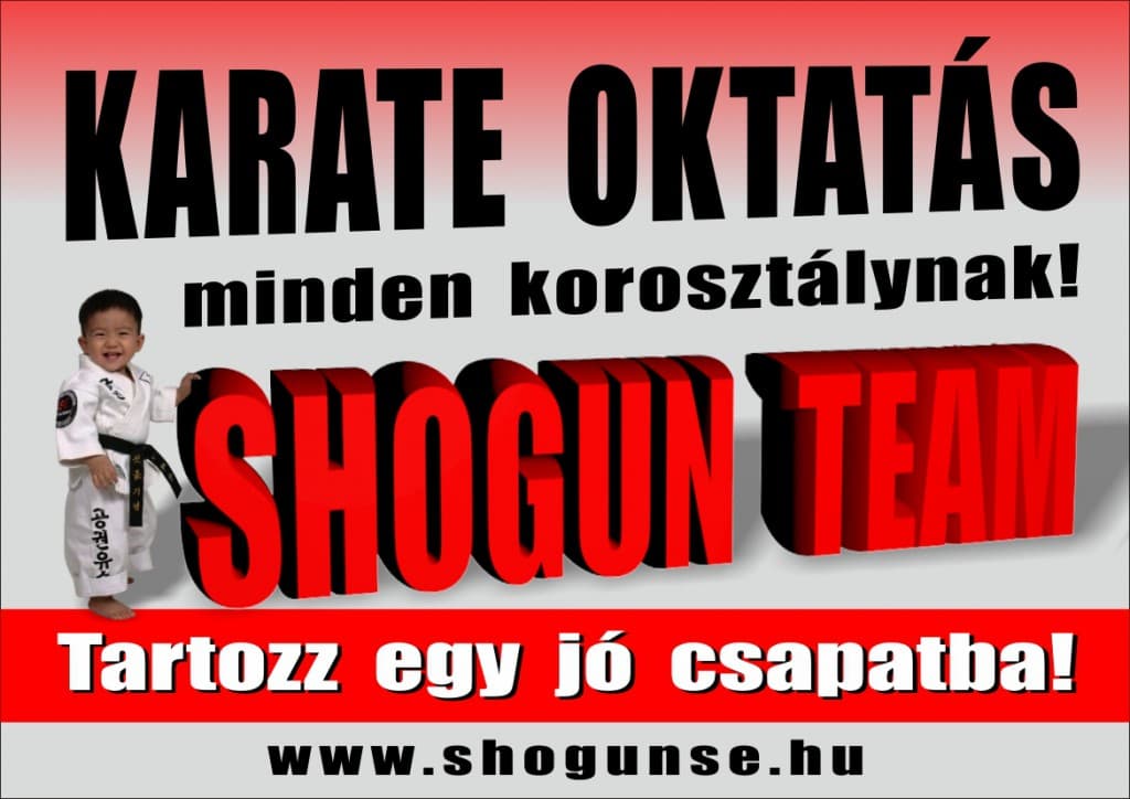SHOGUN Harcművészeti Központ (Shinkyokushin karate) logo
