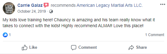 Main image of American Legacy Martial Arts LLC