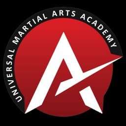All in one universal martial arts academy logo