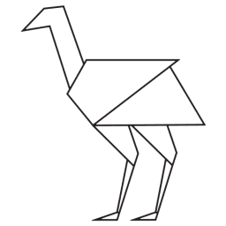 Avestruz BJJ logo