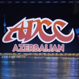Azerbaijan national top team logo