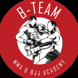 B-team bjj&mma academy logo