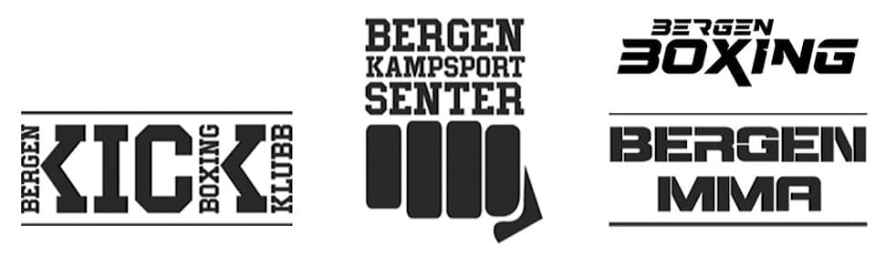 Bergen kampsportsenter logo