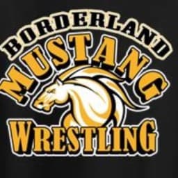 Borderland Mustang Wrestling logo