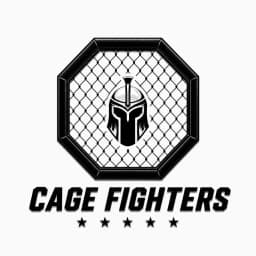 Cage fighters club logo