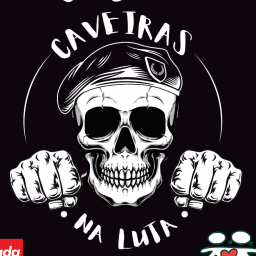 Caveiras na Luta logo