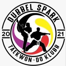 Dubbel Spark Taekwondo klubb logo