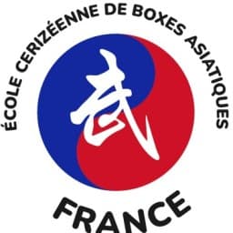ECOLE CERIZEENNE DE BOXES ASIATIQUES. logo