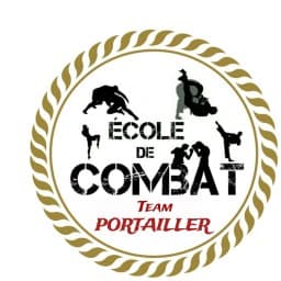 école de combat team PORTAILLER logo