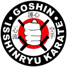 Goshin isshinryu karate logo