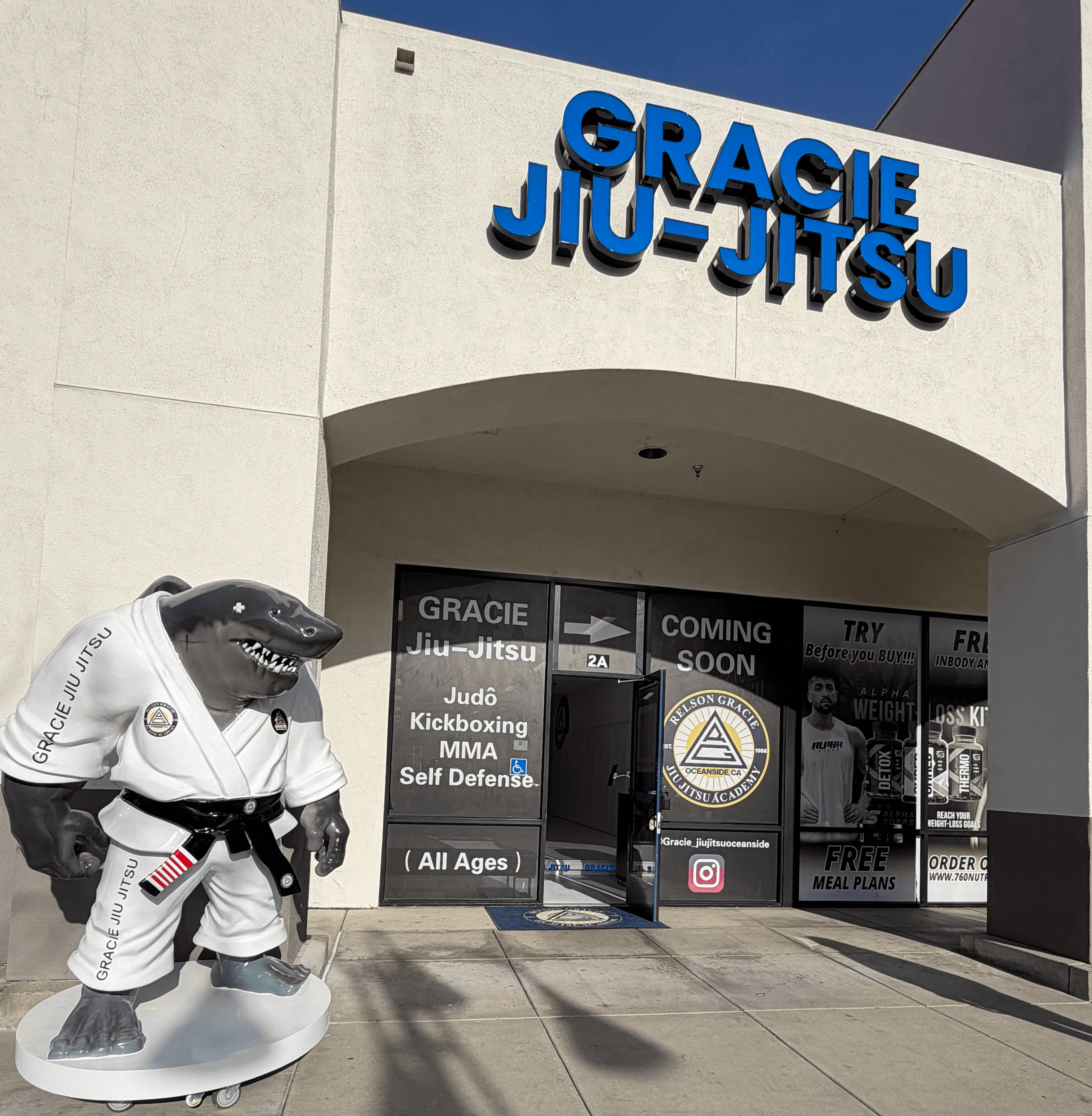 Gracie Jiu-Jitsu Oceanside logo
