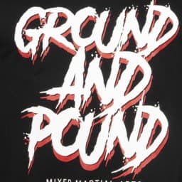 Ground and Pound Mixed Martial Arts logo