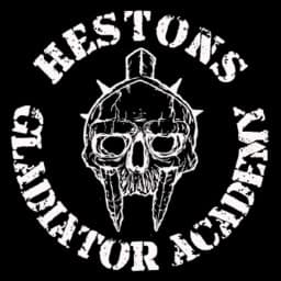 Heston's Gladiator Academy logo