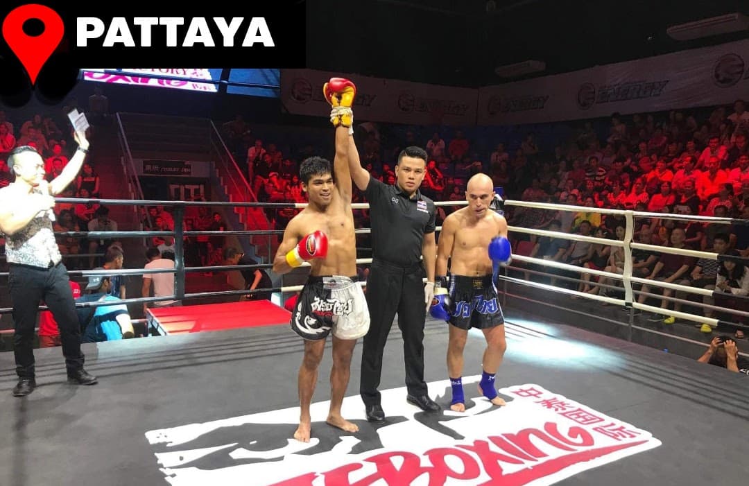 JF Boxing Muay Thai Stadium Pattaya 中泰國際 logo