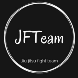 Jiu jitsu fight team logo