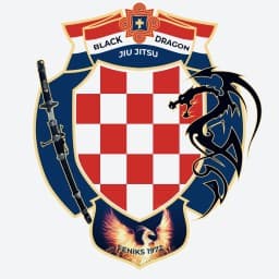 JIU JITSU KLUB BLACK DRAGON FENIKS 1972 logo