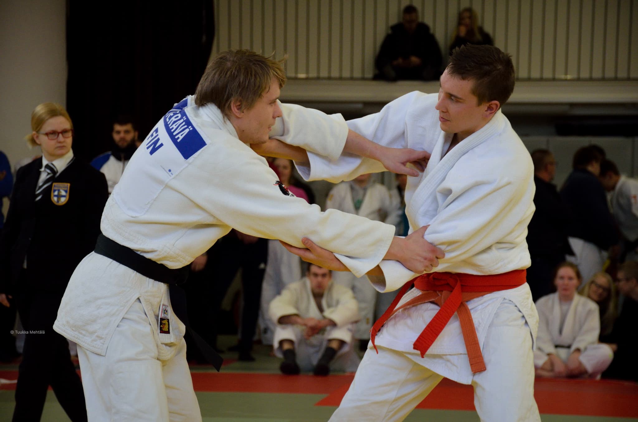 Judo seura Finndai ry logo