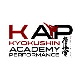 Kyokushin academy performance (KAP logo