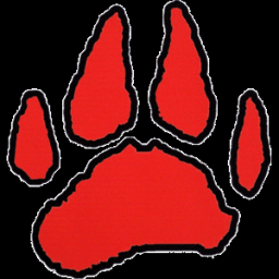 Laingsburg Wolfpack logo
