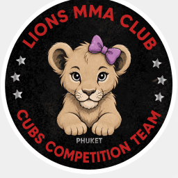 LIONS MMA CLUB -Cubs competition team logo