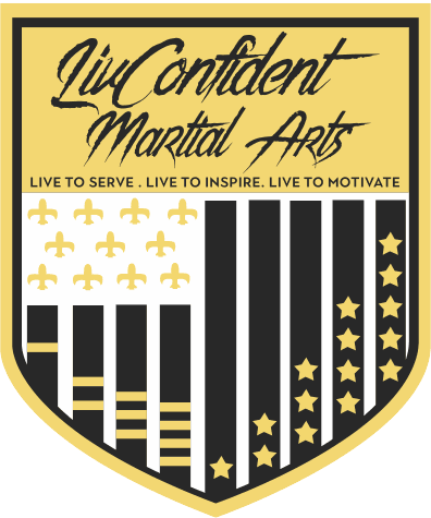 Live Confident Karate Acworth logo