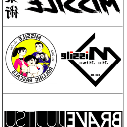 MISSILE JIU JITSU Rolling Rascals logo