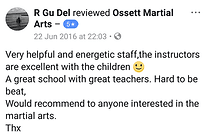 Ossett Martial Arts logo