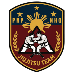 PNP N.H.Q. Jiujitsu team logo