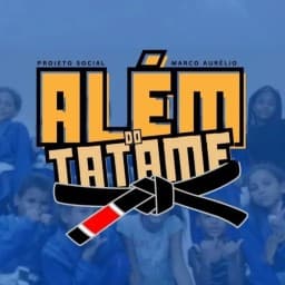 Projeto Além do Tatame logo