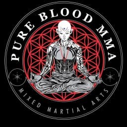 Pure blood MMA logo