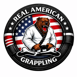 Real American Grappling logo