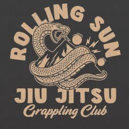 Rolling Sun Jiu-Jitsu logo