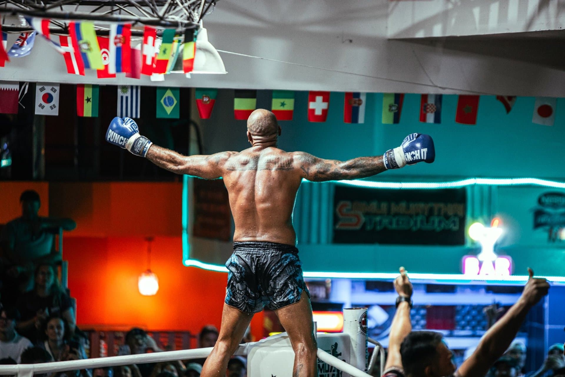 Samui International Muaythai boxing Stadium & Gym logo