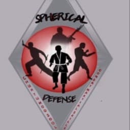 Spherical self defense logo