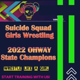 Suicide Squad Girls Wrestling logo