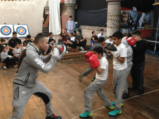 Tasif Khan Community Boxing Academy (TKCBA) logo